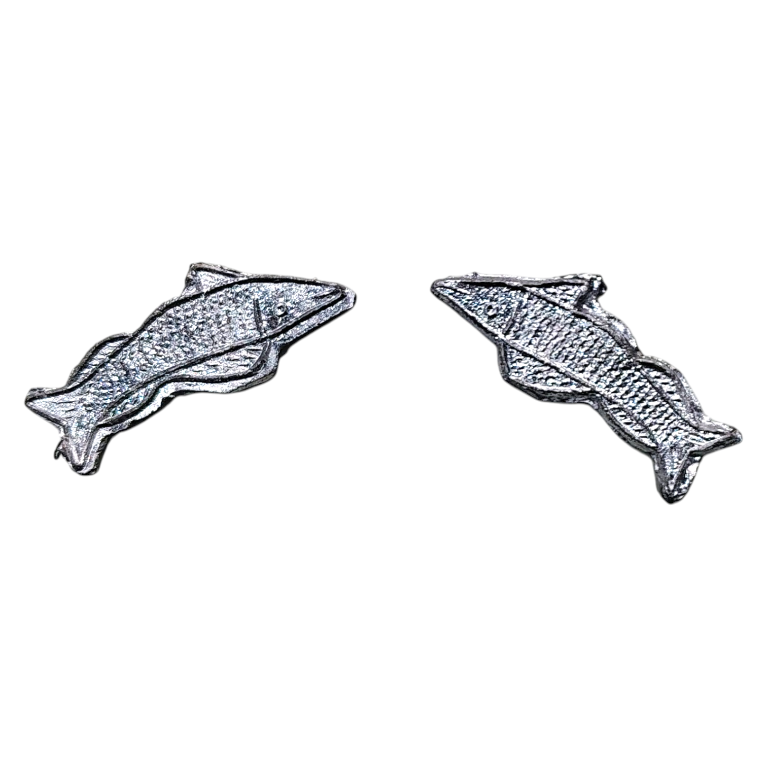Silver Finish Metal Fish Pair (Vastu s Astrological Remedy)