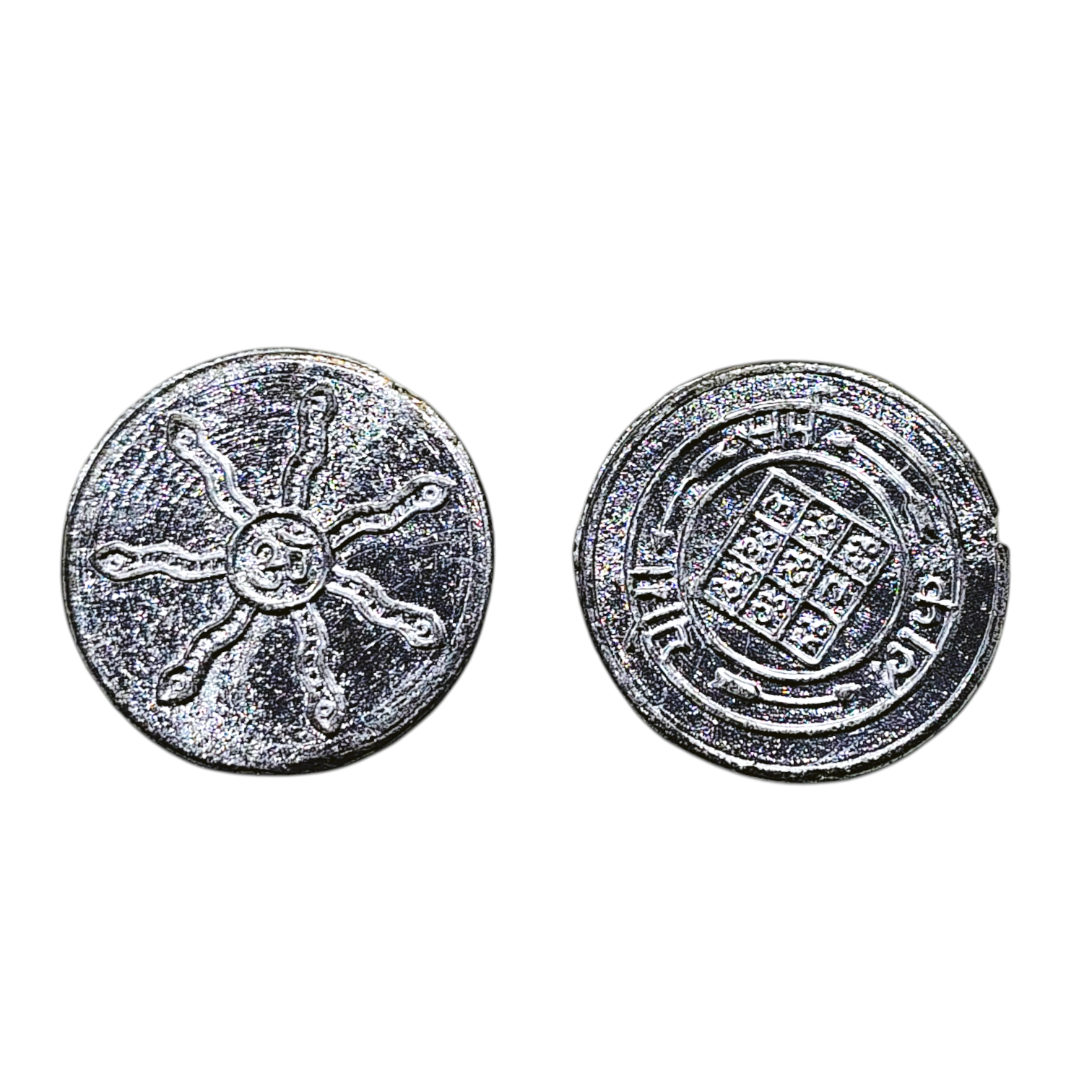 Silver Finish Metal Elephant (Small)